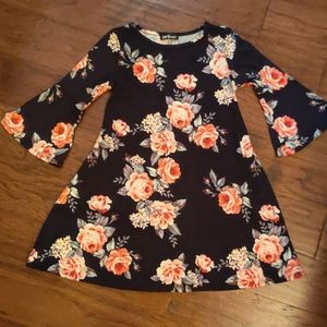 Girls Floral Dress